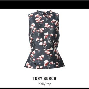 Tory Burch Kelly Top- Sz 0